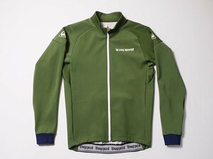 Le coq sportif　ルコック　サイクルジャケット　正規品　Mサイズ　サイクルトップ　ストレッチ　QCMOGC62　アーレンベルグジャージ