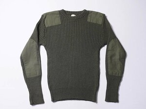 オールド◆　80s　米軍　USMC　コマンドセーター　ウール　ニット　サイズ38　PERFECT KNITTING MILLS製　リブニット　セーター