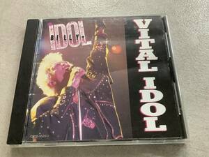 p656 CD BILLY IDOL VITAL IDOL ビリー・アイドル バイタル・アイドル CP32-5570　　　2Ad4