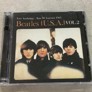 p687 CD THE BEATLES U.S.A Vol.2 Live Anthology Tour Of America 1965 CD ザ・ビートルズ MBE-009-0021/2  2Ac7の画像1