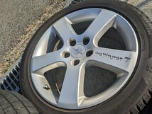 VW アウディ　A4 A5 ゴルフ7 17×7J +49 225/45R17 ブリヂストン　VRX2　4本セット 綺麗_画像5