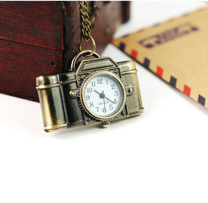 [ postage our company charge ] pocket watch pocket watch clock chain necklace antique quartz [ camera clock * neck re Swatch ]