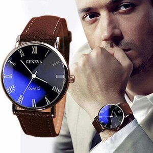 【 送料当社負担 】腕時計 時計 ビジネス腕時計 アナログ クォーツ ユニセックス腕時計 ４種類 GENEVA-A【 2 ホワイト+ブラック 】