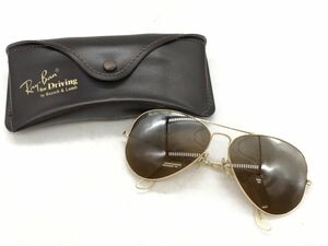 1102-527S⑥22403RP　サングラス Ray-Ban レイバン B&L ボシュロム ティアドロップ ケース付き ヴィンテージ