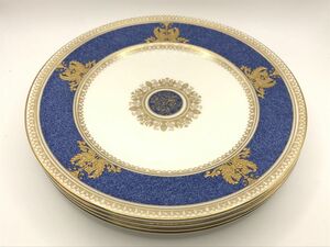 1104-120T⑨4542 食器 4枚セット WEDGWOOD ウエッジウッド COLUMBIA コロンビア W100 52 プレート　お皿