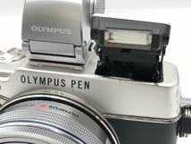 1104-023S⑨4543　デジタルカメラ OLYMPUS PEN オリンパス ペン E-P5 M.ZUIKO DIGITAL 14-42mm 1:3.5-5.6 ミラーレス一眼 充電器付き_画像5