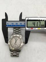 1103-501MK?4775 腕時計 不動 TAG HEUER タグホイヤー professional プロフェッショナル 2000 962 206 リュウズ不動_画像9