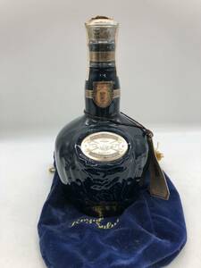 1130-012M⑯22322 未開栓 お酒　700ml 43% ROYAL SALUTE ロイヤルサルート　Scotch whisky スコッチウィスキー　陶器ボトル　重量写真