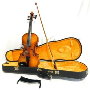スズキ バイオリン No.350 1979年 4/4 フルサイズ Suzuki Violin Antonius Stradivarus ストラディバリウスコピー 弦楽器 音楽 演奏 G369