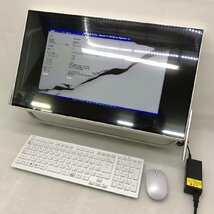 1円～【ジャンク】FUJITSU ESPRIMO FH59/D3 FMVF59D3WK Core i3-8145U 8GB HDD1TB 23.8インチ T009420【訳あり】_画像1