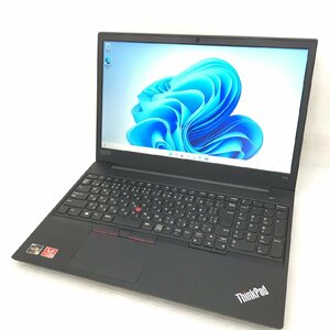 1週間保証 Windows11 Lenovo ThinkPad E585 20KVS00A00 AMD Ryzen 5 2500U 8GB HDD500GB 15.6インチ T009321