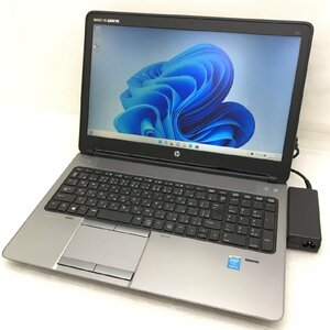 1円～1週間保証 Windows11 HP ProBook 650 G1 HSTNN-I15C-5 Core i5-4210M 4GB HDD320GB 15.6インチ T009605