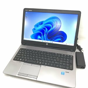 1円～【ジャンク】Windows11 HP ProBook 650 G1 HSTNN-I15C-5 Core i5-4210M 4GB HDD320GB 15.6インチ T009590【訳あり】