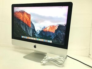 1円～ 1週間保証 Apple iMac (Retina 4K, 21.5-inch, Late 2015) A1418 Core i5-5675R メモリ16GB SSD128GB HDD2TB T009108