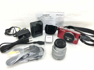 1円～ 動作確認済 OLYMPUS カメラ E-PL3 レンズ セット T0010163