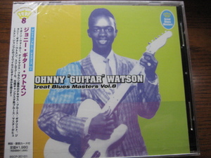  unopened new goods Johnny * guitar * Watson [ grate * blues * master zvol.8]