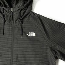 1円～!売切!【正規新品】THE NORTH FACE◆NOVELTY TNF RAIN HOODIE マウンテンパーカー US限定 2023最新 登山(M)黒 ボーダー柄 180915-65_画像4