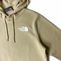 1円～!売切!【正規新品】THE NORTH FACE◆BOX NSE PULLOVER HOODIE パーカー US限定 裏起毛 バックプリント 男女兼用(L)ベージュ 181130-33_画像6