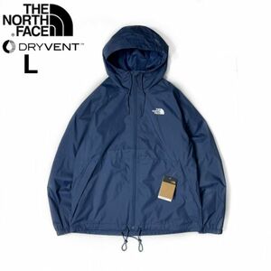 1円～!売切!【正規新品】THE NORTH FACE ANTORA RAIN HOODIE マウンテンパーカー ナイロン US限定 2023最新 キャンプ 撥水(L)青 180915-60