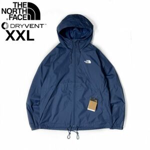 1円～!売切!【正規新品】THE NORTH FACE ANTORA RAIN HOODIE マウンテンパーカー ナイロン US限定 2023最新 撥水 DRYVENT(XXL)青180915-60