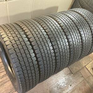 良品! スタッドレス185/70R15.5 6本／BS W969 8分〜9分 送料込24600円〜 S4367