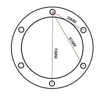 【送料無料】ウッドステアリングホイール レトロウッドカラー ハンドル 350mm 14インチ_画像5