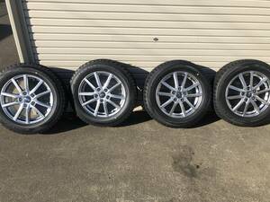 DUNLOP WINTER MAXX WM02　205/60R16 アルミホイール付き　スタッドレス　４本セット　未使用