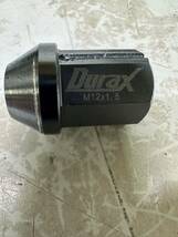 岩 A # デュラックス(Durax) 軽量 レーシングナット M12 P1.5 袋ナット ショートタイプ ロックナット付き 20個セット カラー チタン_画像6