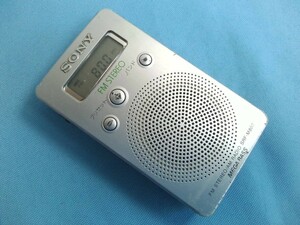 SONY Sony FM stereo /AM pocket radio SRF-M807 body only * operation goods 