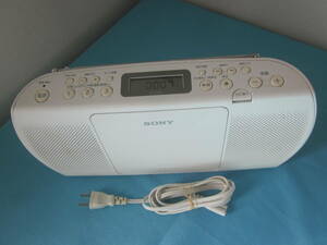 SONY ソニー CDラジオ ZS-E20CP 14年製 省スペース設計★動作品
