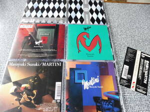 鈴木雅之 美品ベスト3CD MARTINI 1＋2 マティーニ マーティン ミディアムスロウ MIDIUM SLOW 検ラッツアンドスター RATS&STAR 送料無料