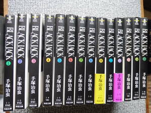 ブラックジャック 秋田文庫 全１５冊 手塚治虫 文庫サイズコミック 検索 BLACK JACK 医者 生命 手術 病気 ブッダ 火の鳥 七色いんこ