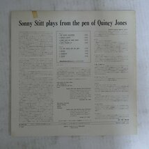 47036985;【国内盤/MONO】Sonny Stitt / Plays from the Pen of Quincy Jones_画像2