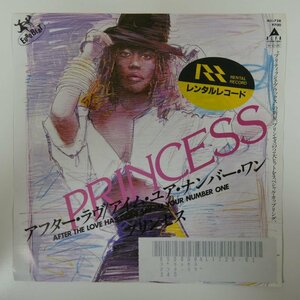 47036205;【国内盤/7inch】Princess プリンセス / アフター・ラヴ / アイム・ユア・ナンバー・ワン