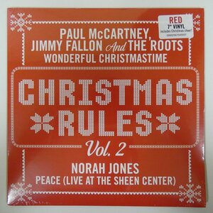 47036356;【未開封/Europe盤/7inch/RedVinyl/限定プレス】Paul McCartney, Jimmy Fallon&The Roots / Wonderful Christmastime