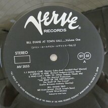 46047630;【国内盤/Verve/見開き】Bill Evans Trio / At Town Hall... Vol.1_画像3