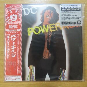 41076796;【CD/リマスタリング】AC/DC / パワーエイジ(紙ジャケット仕様)
