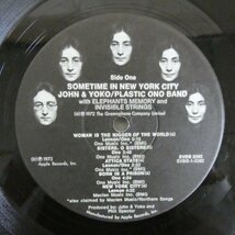 46048316;【US盤/見開き/2LP】John Lennon & Yoko Ono / Some Time In New York City_画像3