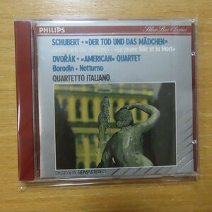 028942087620;【CD/西独盤/蒸着仕様】QUARTETTO ITALIANO / SCHUBERT: DER TOD UND DAS MADCHEN etc.(4208762)