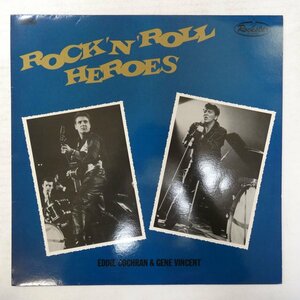 46048663;【UK盤/MONO】Eddie Cochran & Gene Vincent / Rock 'N' Roll Heroes