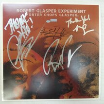 46048677;【US盤/BLUE NOTE/10inch/Red transparent/直筆サイン入】Robert Glasper Experiment / Porter Chops Glasper_画像1