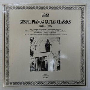 46049091;【Austria盤/MONO】V・A / Gospel Piano & Guitar Classics (1926-1935)