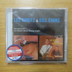 8436542016612;【未開封/CD】LEE KONITZ&BILL EVANS / YOU AND LEE+LEE KONITZ MEETS JIMMY GIUFFRE　99110