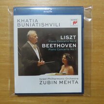 41077559;【Blu-ray】BUNIATISHVILI/MEHTA / LISZT/BEETHOVEN:PIANO CONCERTOS_画像1