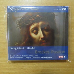 4009350834286;【未開封/2CD】NEUMANN / HANDEL:BROCKES-PASSION