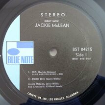 14025849;【US盤/BLUE NOTE/VAN GELDER刻印】Jackie McLean / Right Now!_画像3
