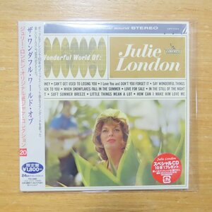 4988006879768;【24bitリマスター/CD】ジュリー・ロンドン / ザ・ワンダフル・ワールド・オブ(紙ジャケット仕様)　TOCJ-9680