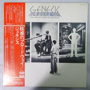 14025978;【ほぼ美盤/帯付/2LP/見開き】Genesis / The Lamb Lies Down On Broadway 眩惑のブロードウェイ