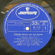46050911;【国内盤】Clifford Brown And Max Roach / S.T._画像3