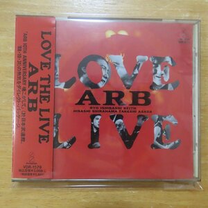 41077239;【CD/旧規格】ARB / LOVE THE LIVE　VDR-1578